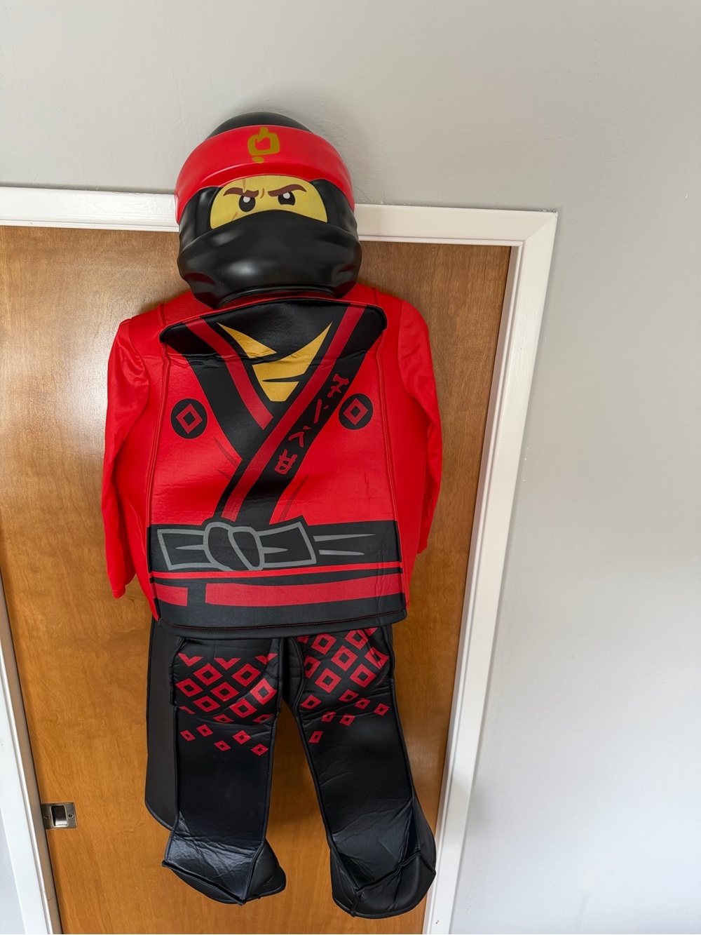 LEGO NINJAGO Kai Movie Costume Boys M 7-8 - Picture 7 of 16